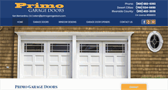 Desktop Screenshot of garagedoorsanbernardino.com
